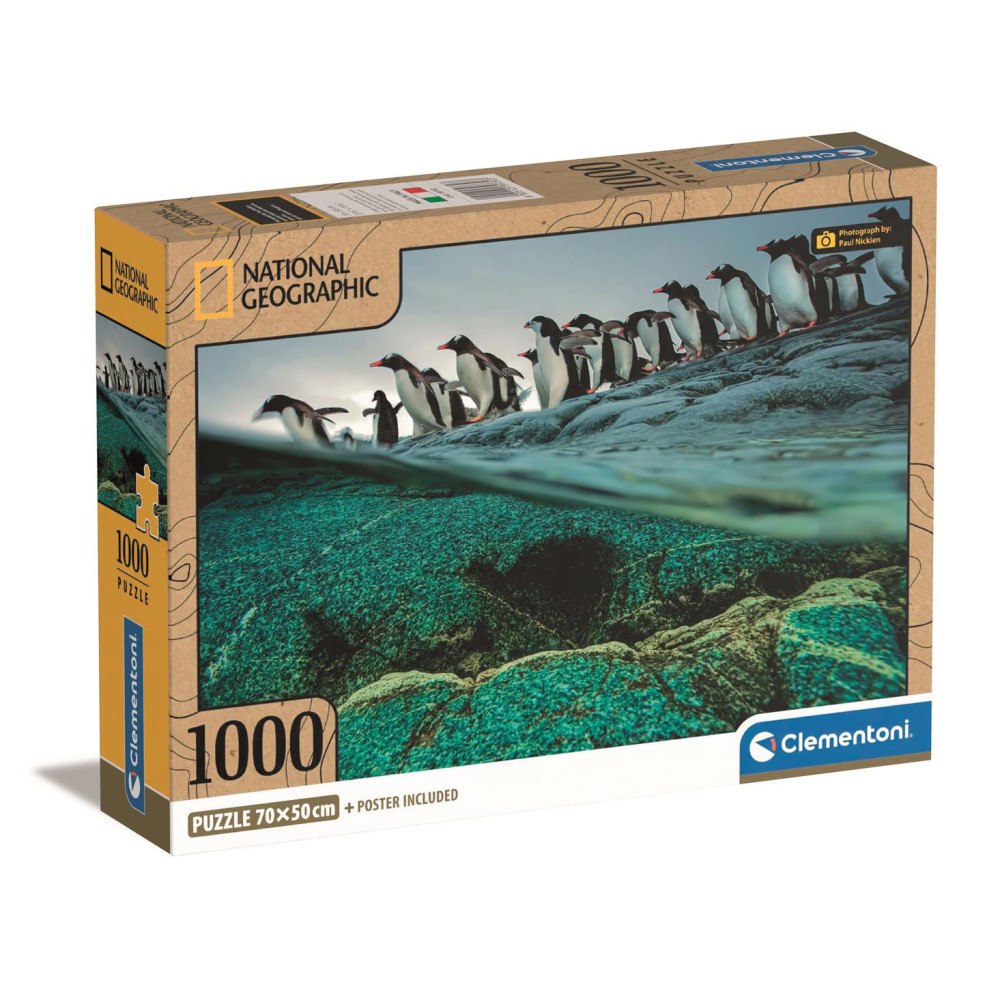 Clementoni 1000 pcs. CB HQC NG Penguins