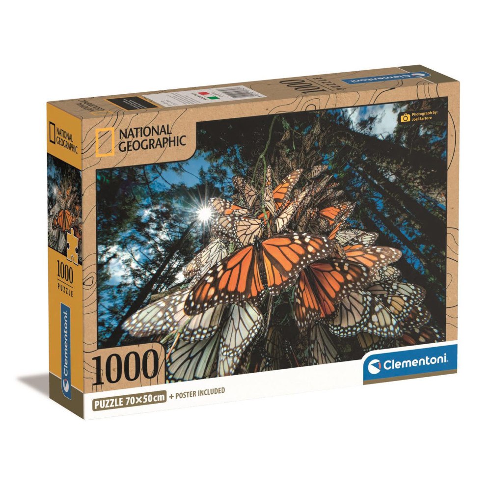 Clementoni 1000 pcs. CB HQC NG Butterflies