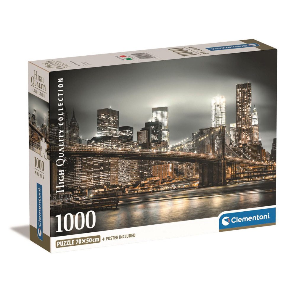Clementoni 1000 pcs. CB High Quality Collection New York Skyli