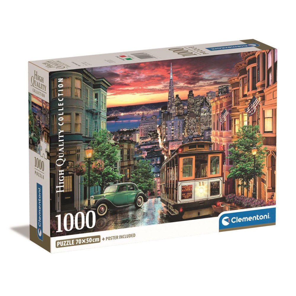Clementoni CB HQC San Francisco 1000pcs