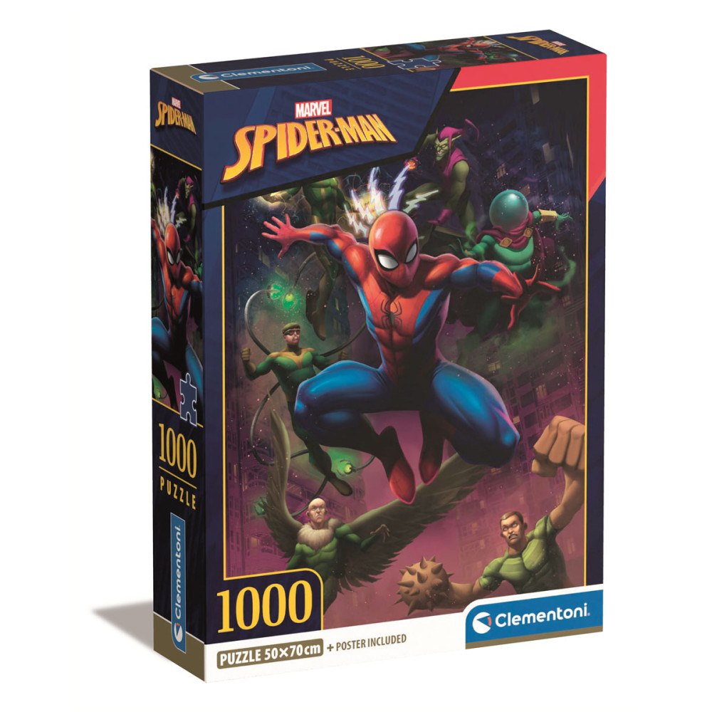 Clementoni 1000 pcs. CB High Quality Collection Spiderman