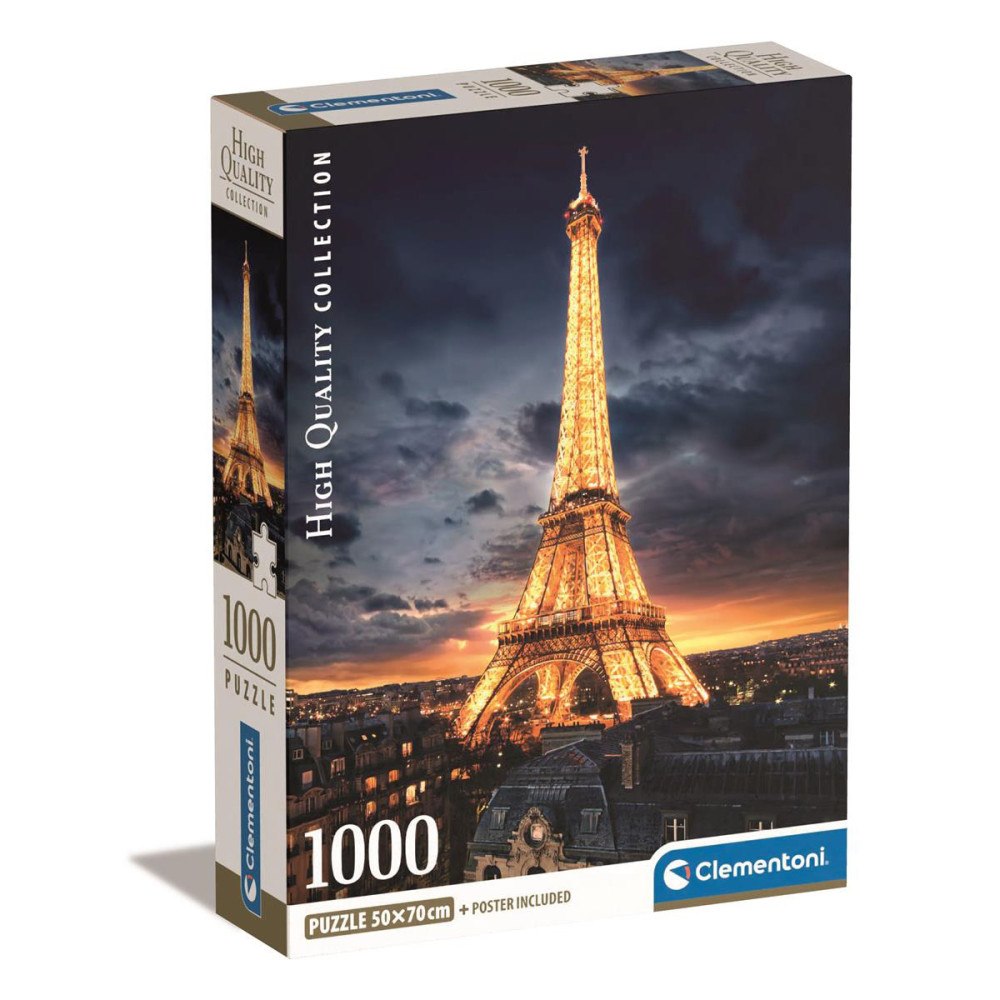 Clementoni 1000 pcs. CB High Quality Collection Tour Eiffel