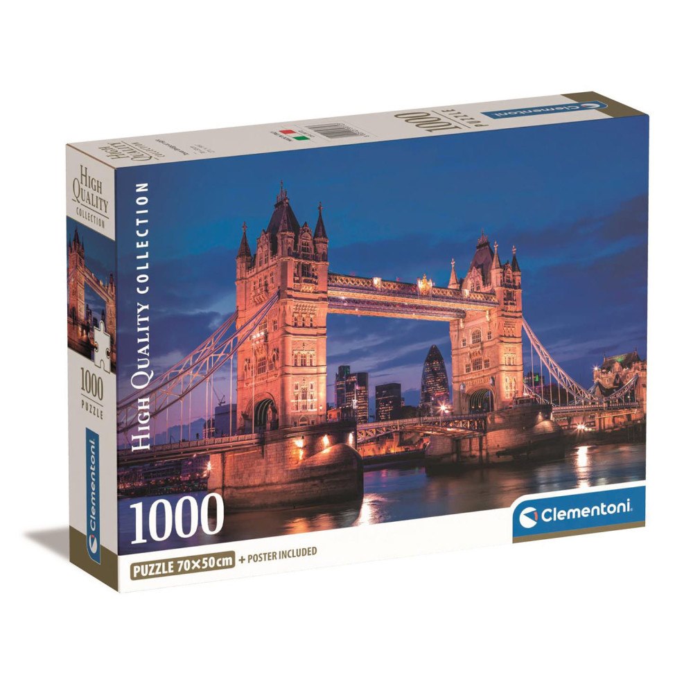 Clementoni 1000 pcs. CB High Quality Collection Tower Bridge a