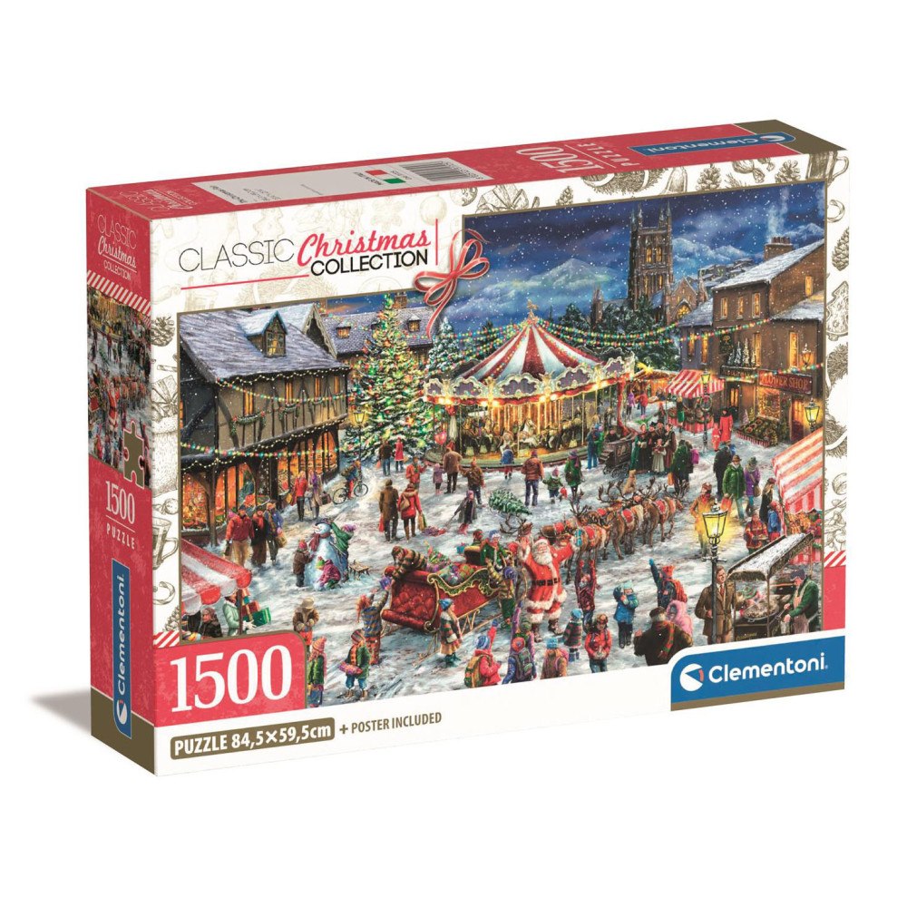 Clementoni CB HQC The Christmas Fair  1500pcs