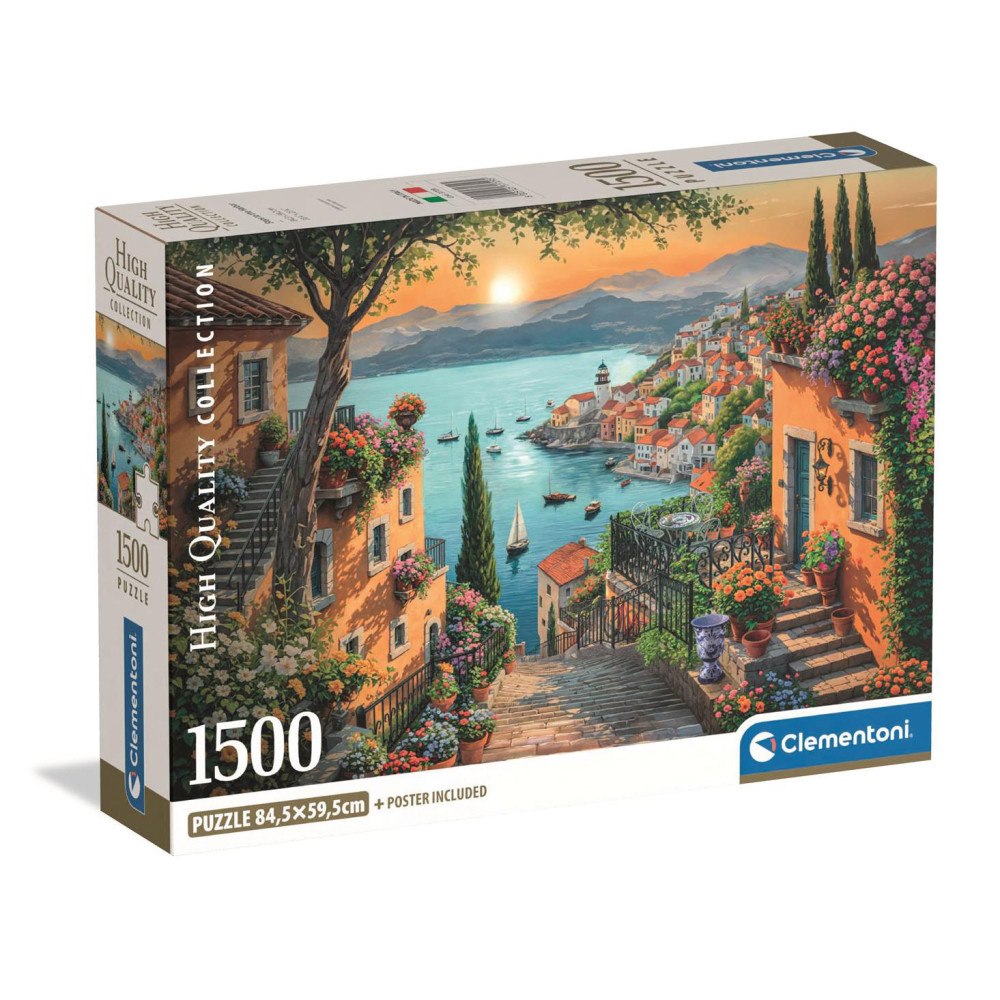 Clementoni CB HQC Steps to the Harbour 1500pcs