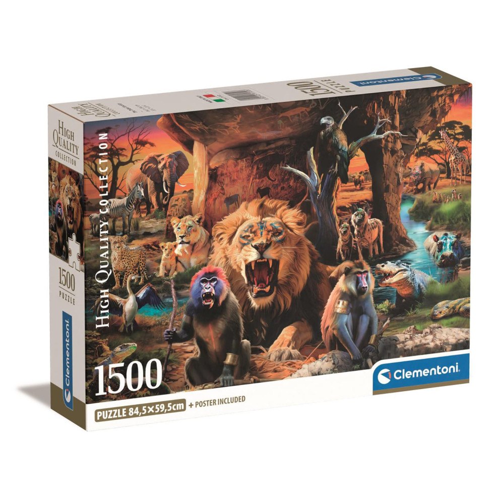 Clementoni 1500 pcs. CB HQC The Tribal Society