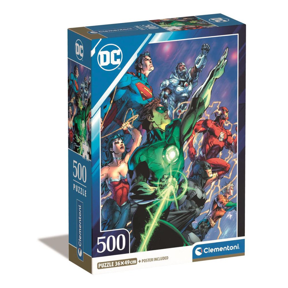 Clementoni 500 pcs CB HQC DC Comics (2)