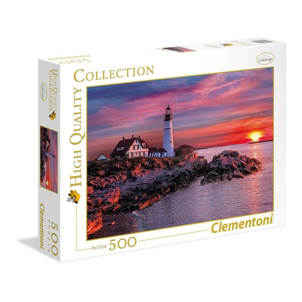 Clementoni 500 pcs High Quality Collection PORTLAND HEAD