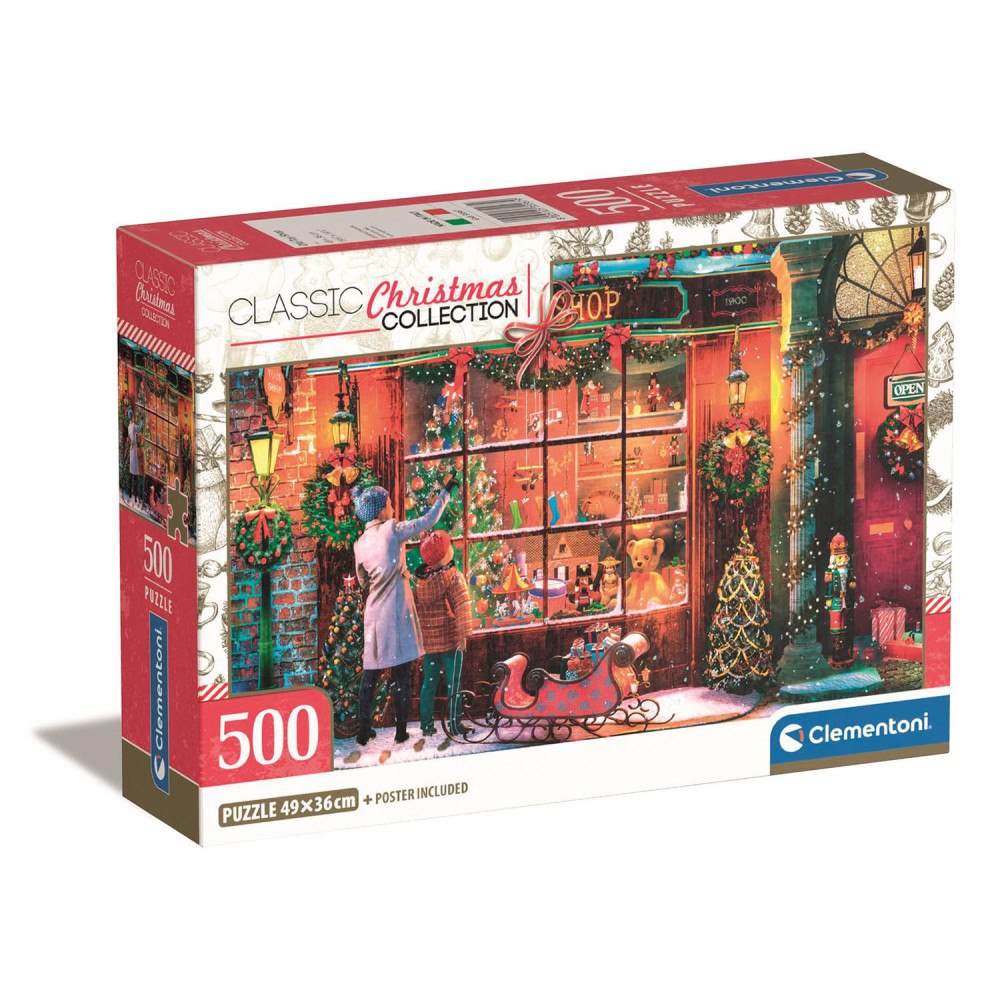 Clementoni 500 pcs Old Toy Shop Compact