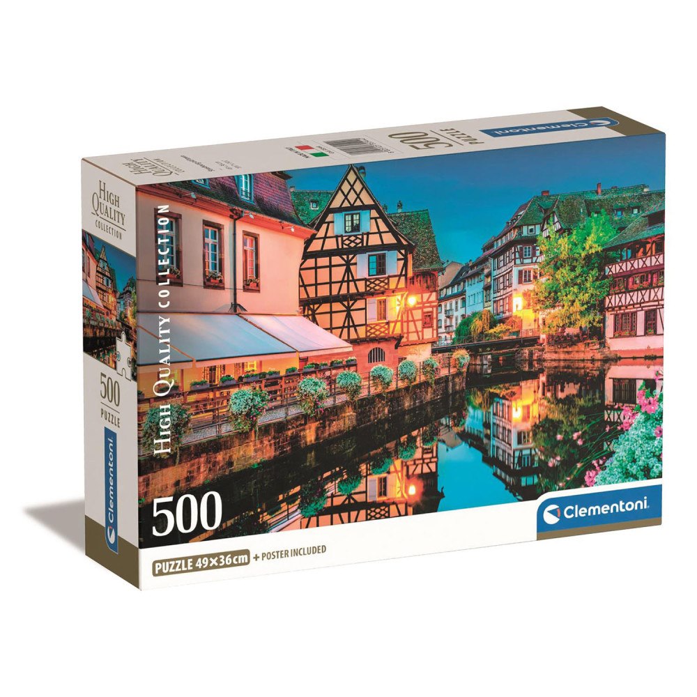 Clementoni 500 pcs. CB HQC Strasbourg Old Town