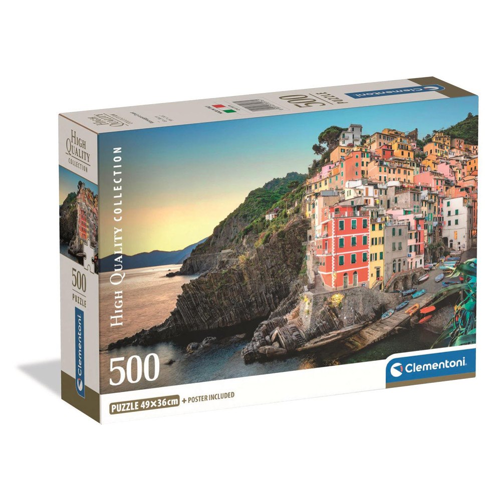 Clementoni 500 pcs. CB HQC Riomaggiore Coast