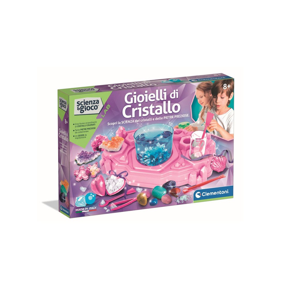 Clementoni Science&Play Crystal Jewels Lab