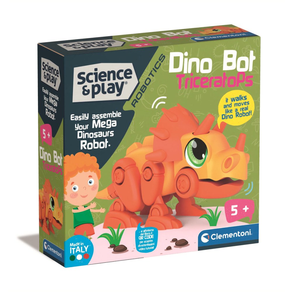 Clementoni Science&Play Dino Bot Triceratops Junior