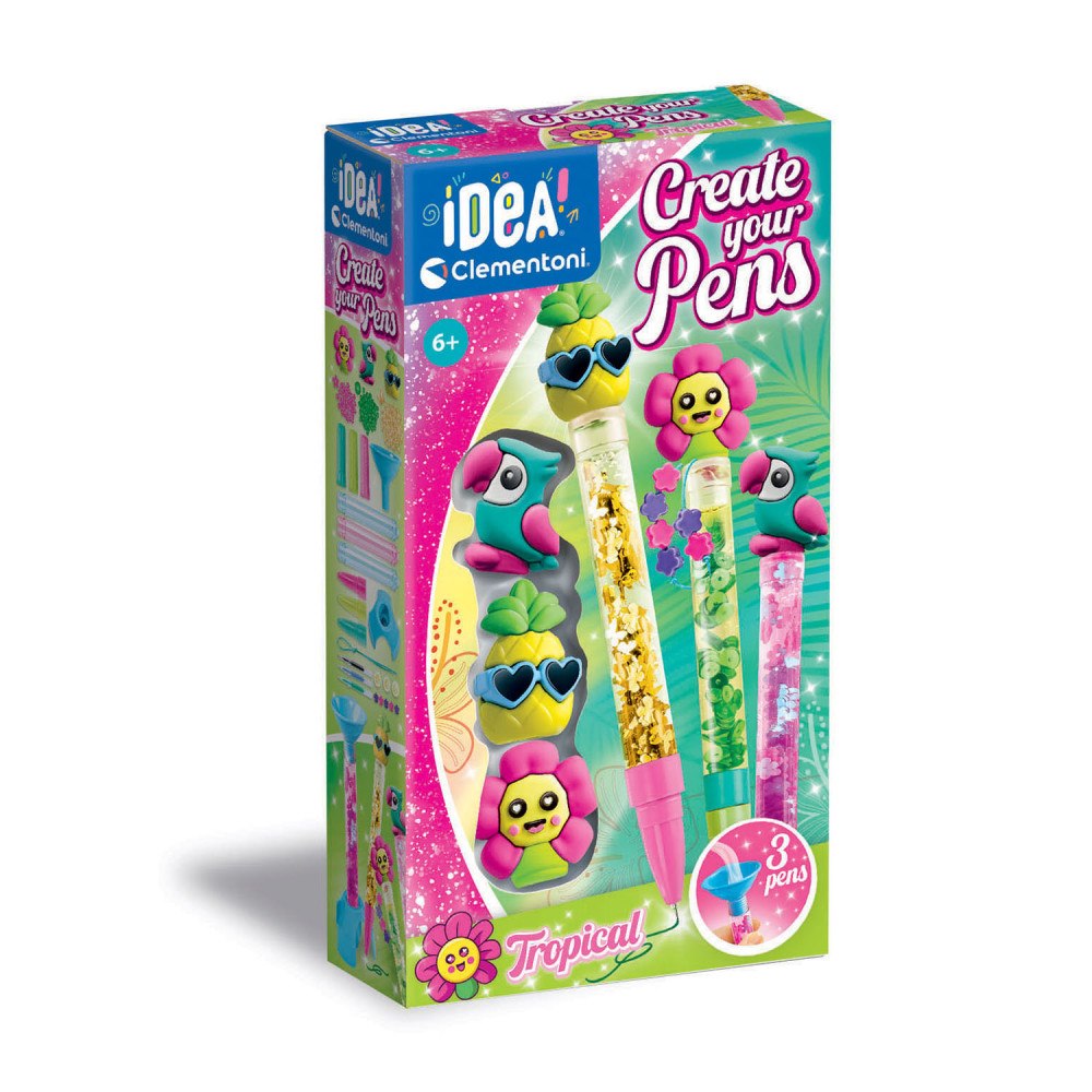 Clementoni Idea! Create Your Pens Tropical