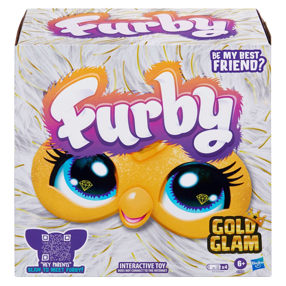 FURBY Interactive Toy Gold Glam (EN)
