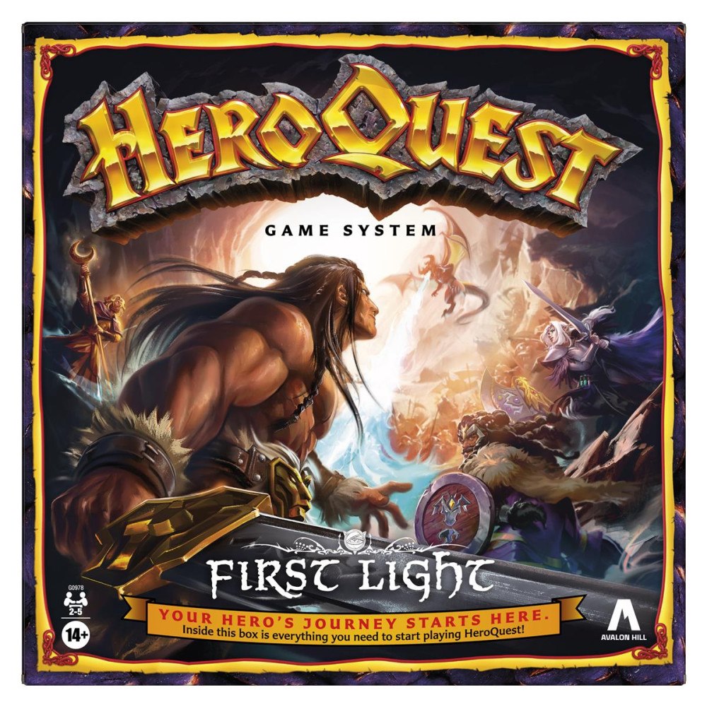 AVALON HILL HEROQUEST FIRST LIGHT