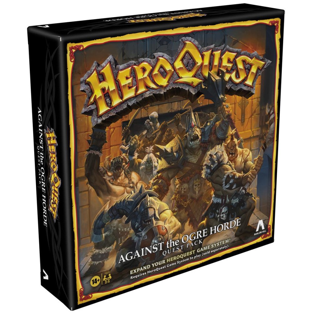 AVALON HILL HEROQUEST OGRE HORDE QUEST PACK