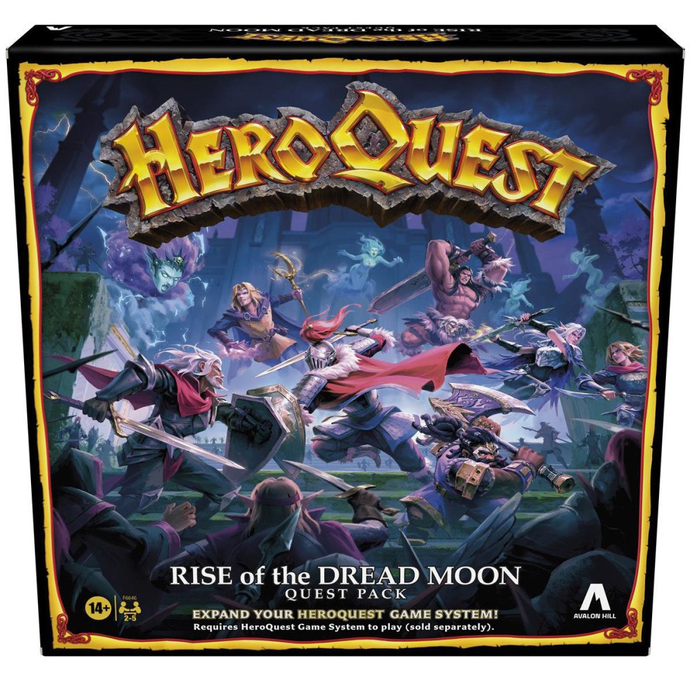 AVALON HILL AVLN HILL HeroQuest Quest Pack Rise of the Dread Moon (EN)