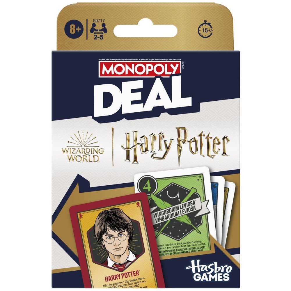 Hasbro Gaming MONOPOLY DEAL HARRY POTTER (NO/DK)