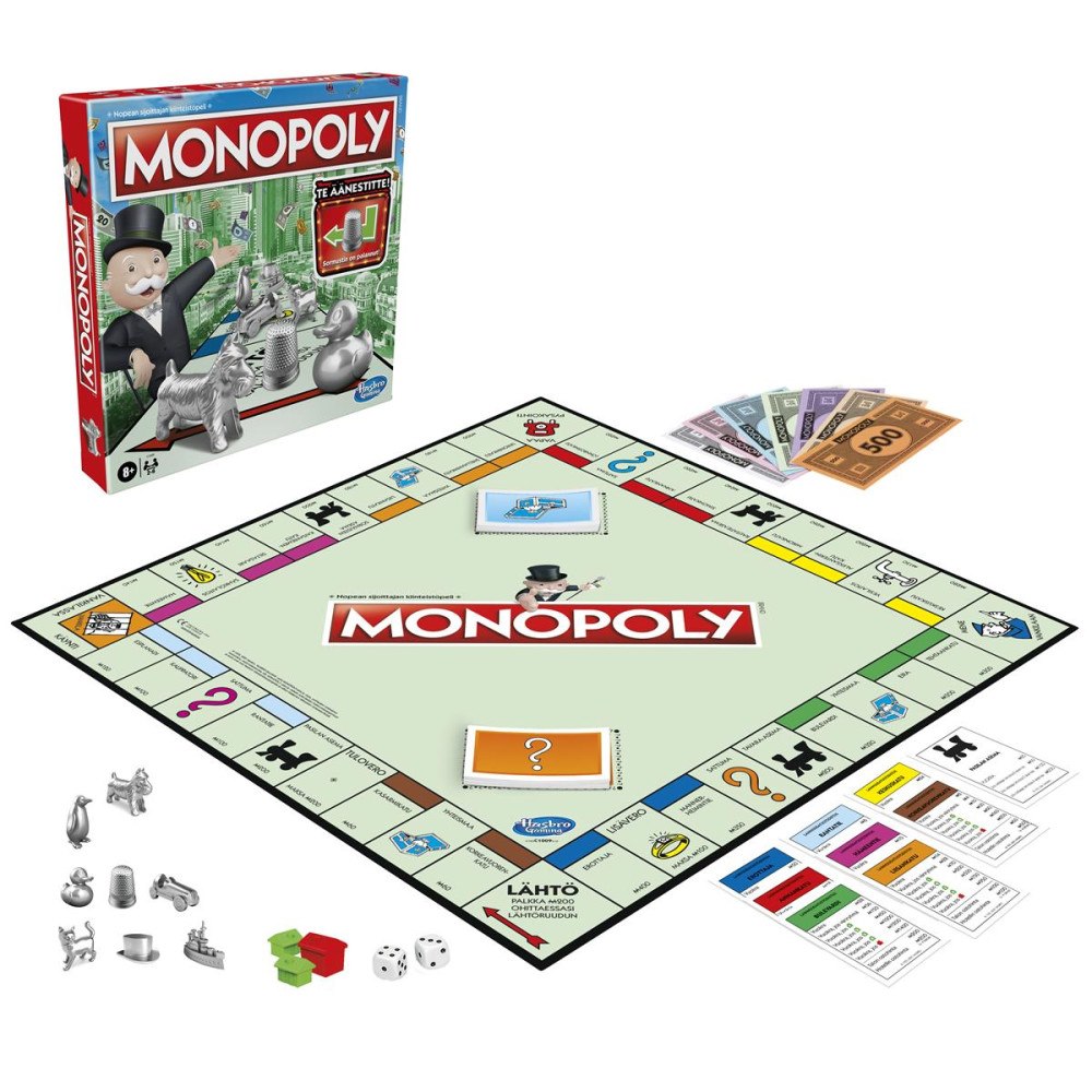Hasbro Gaming MONOPOLY CLASSIC (FI)