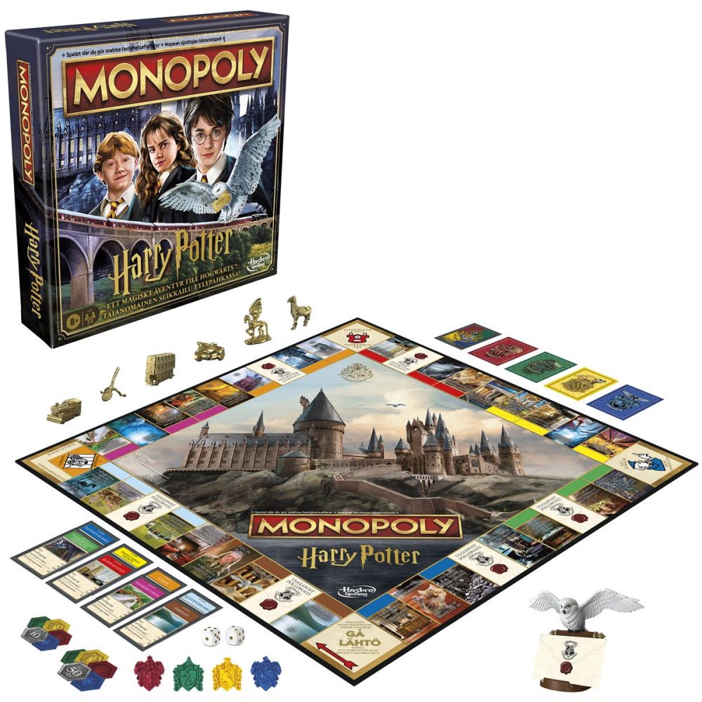 Hasbro Gaming MONOPOLY HARRY POTTER SE/FI