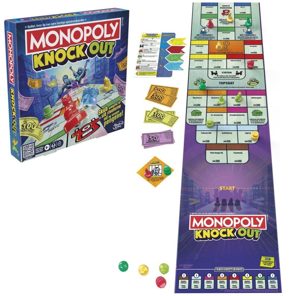 Hasbro Gaming MONOPOLY KNOCKOUT (DK)