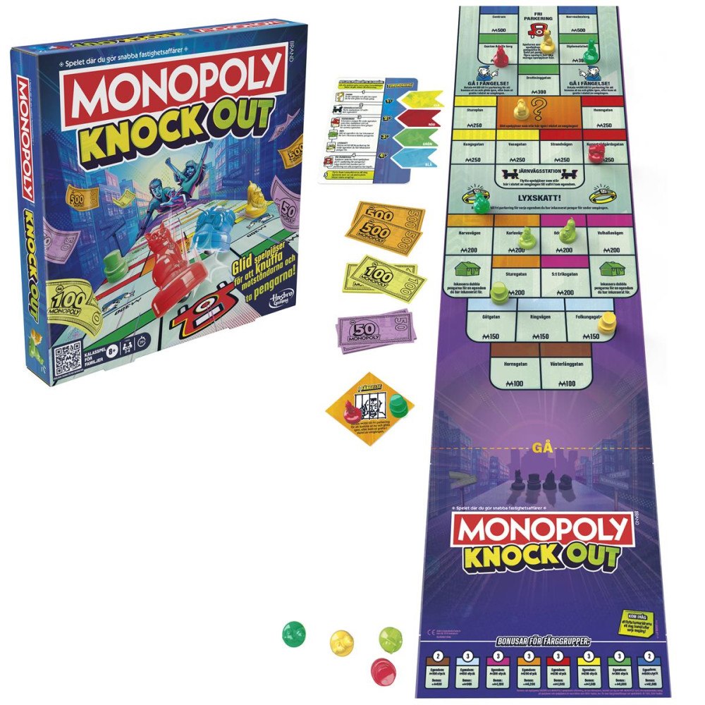 Hasbro Gaming MONOPOLY KNOCKOUT (SE)