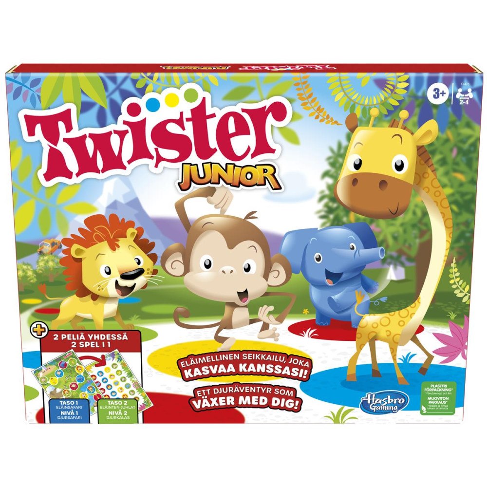 Hasbro Gaming TWISTER JUNIOR SE/FI