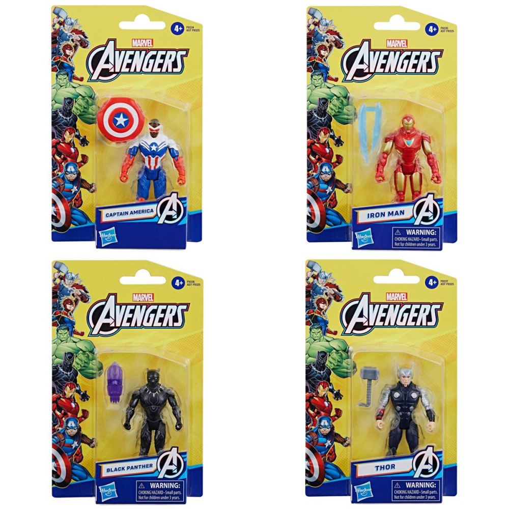 Marvel AVN 4IN EVERGREEN FIGURE AST