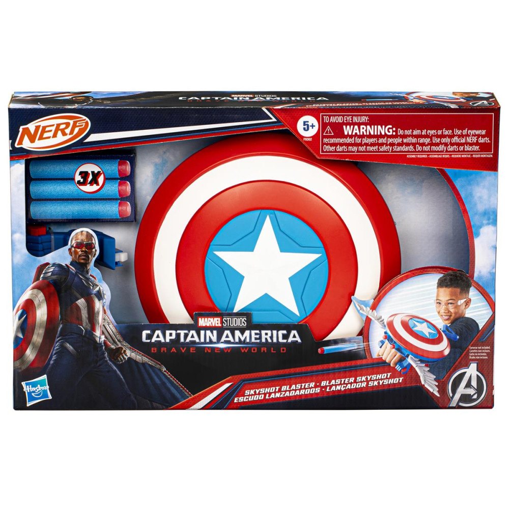 Marvel CAP NWO SKYSHOT BLASTER ROLE PLAY