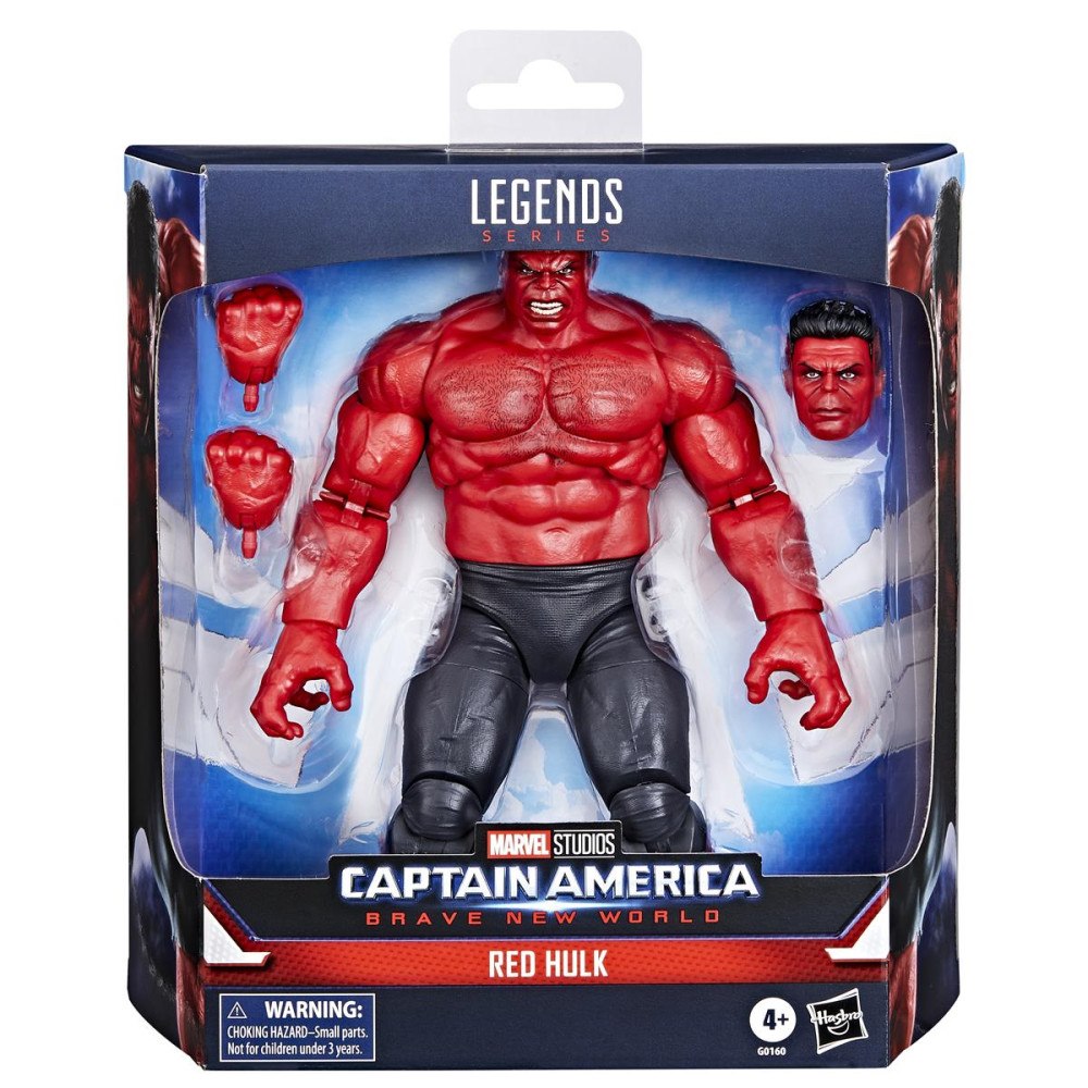 Marvel CAP LEGENDS RED HULK BNW DELUXE