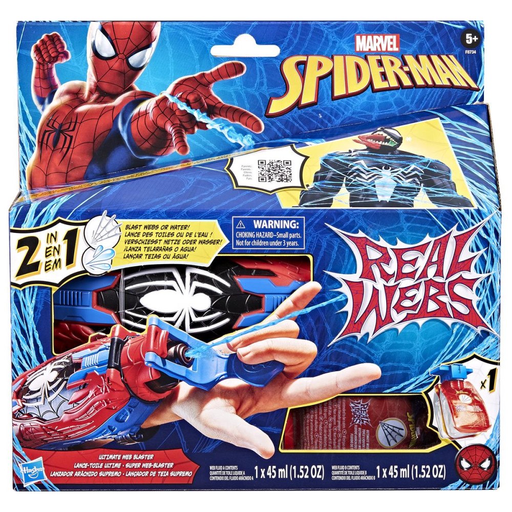 Marvel SPD REAL WEBS ULTIMATE WEB BLASTER