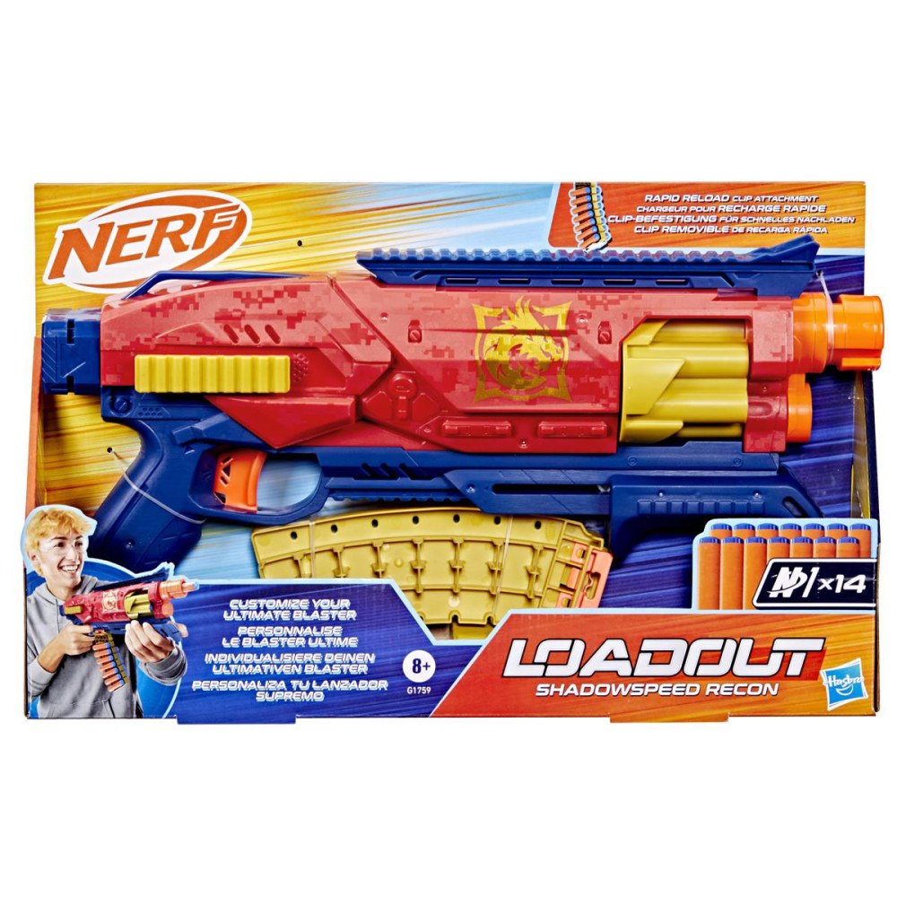 Nerf N1 Blaster Loadout Shadowspeed Recon