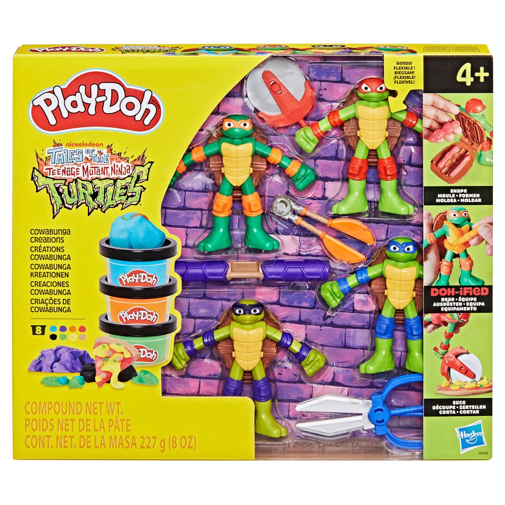 Play-Doh TMNT Playset Cowabunga Creations