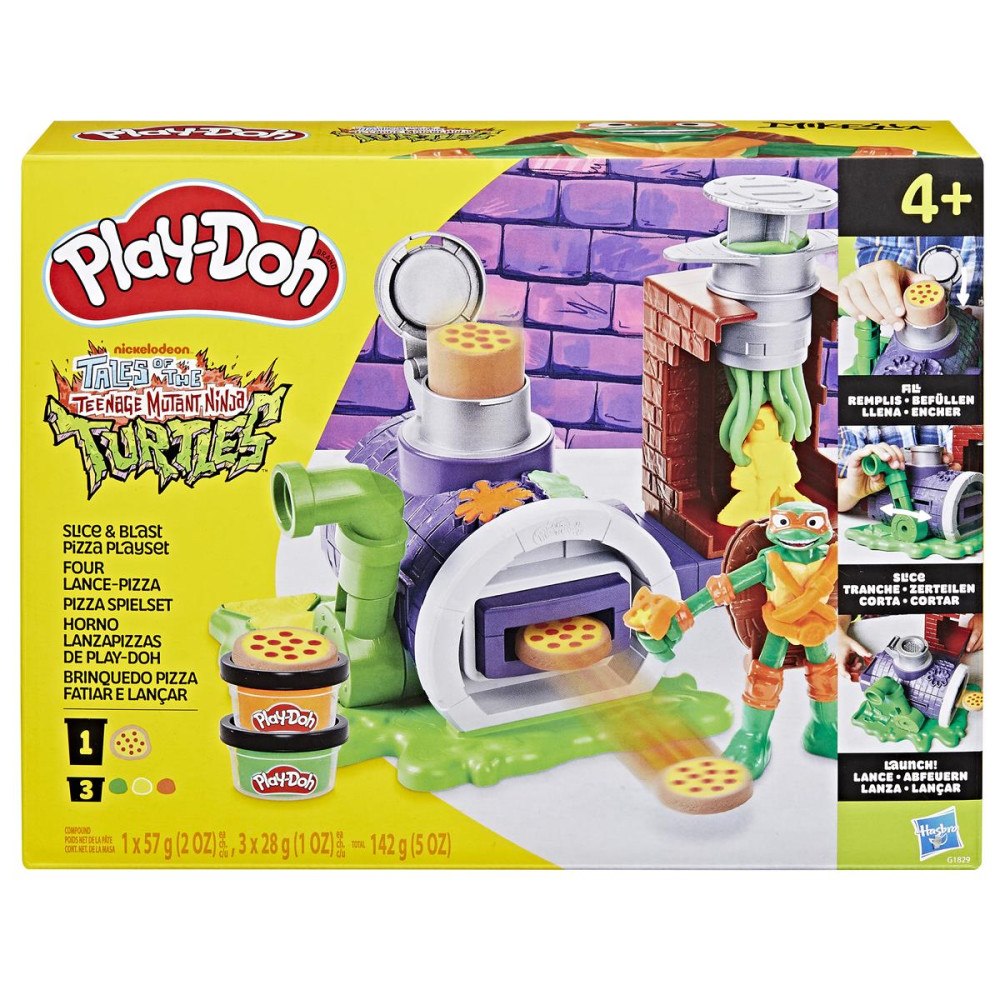 Play-Doh PD TMNT SLICE AND BLAST PIZZA PLAYSET