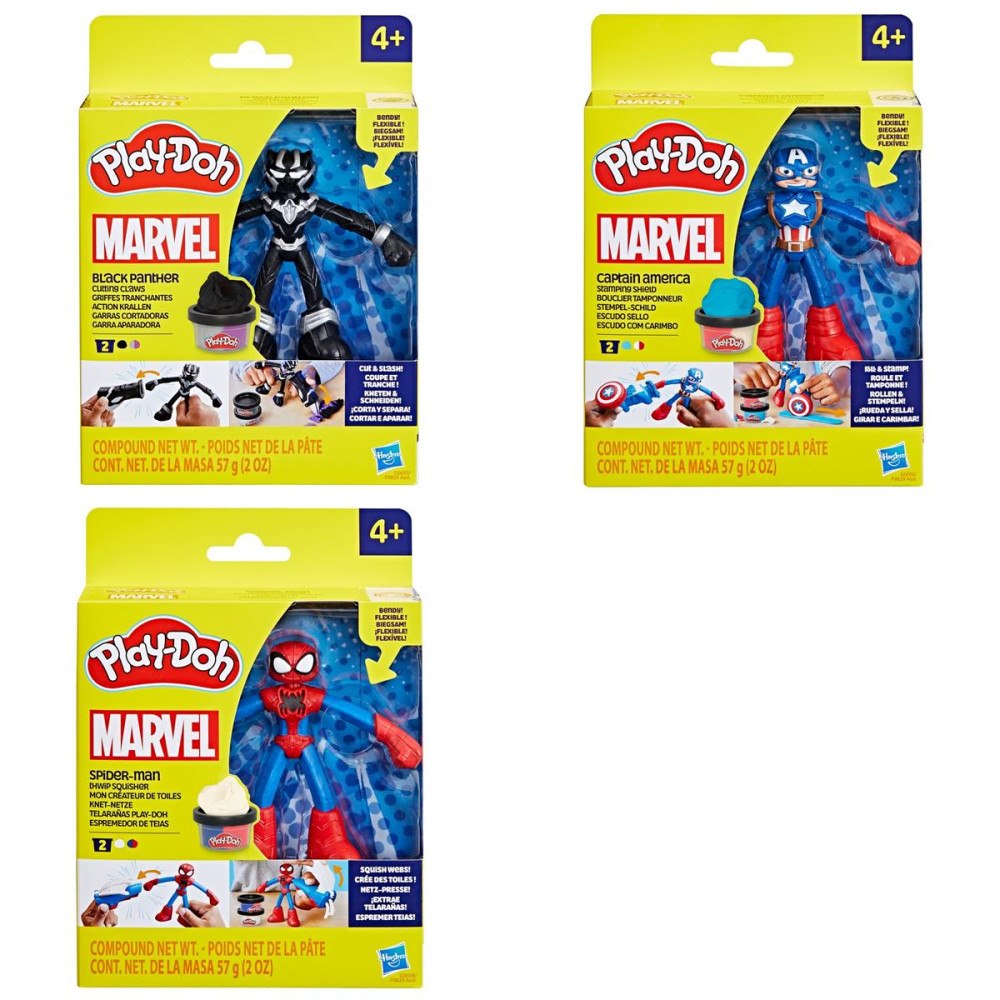 Play-Doh PD MARVEL FIGURES AST