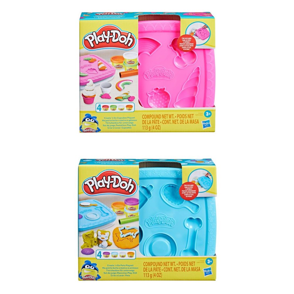 Play-Doh PD CREATE N GO AST
