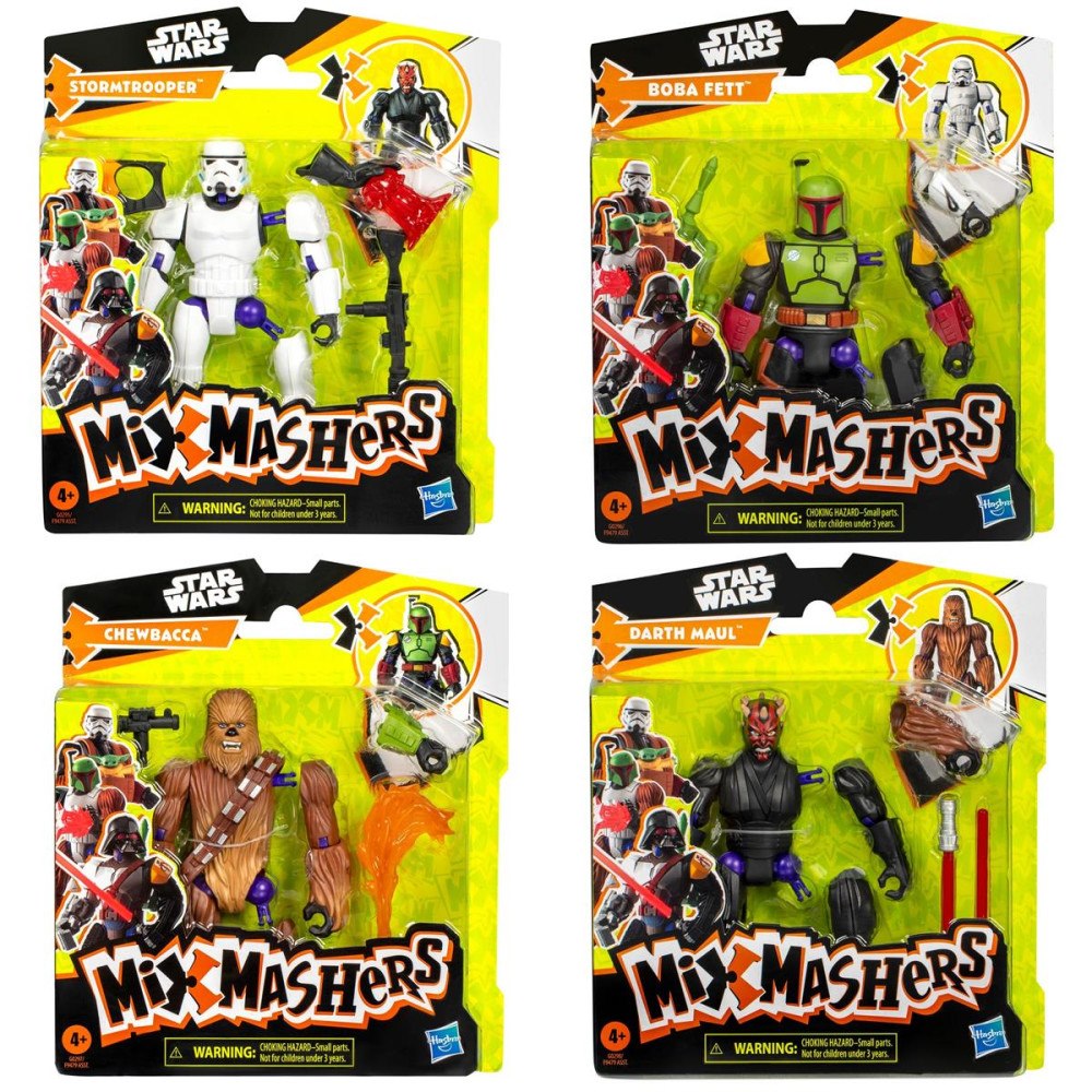Star Wars SW MIXMASHERS BASIC FIGURE AST