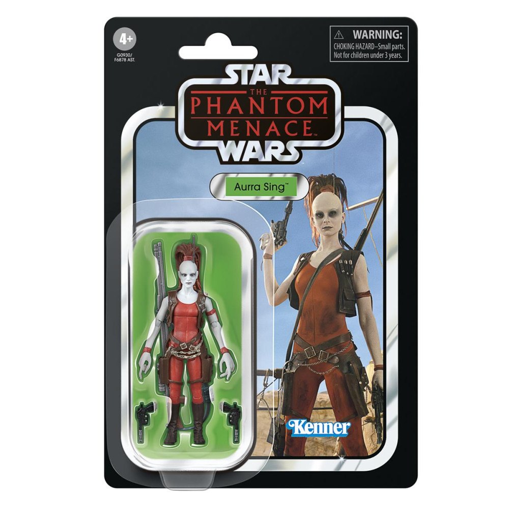 Star Wars SW Vintage 3.75in Figure Aurra Sing