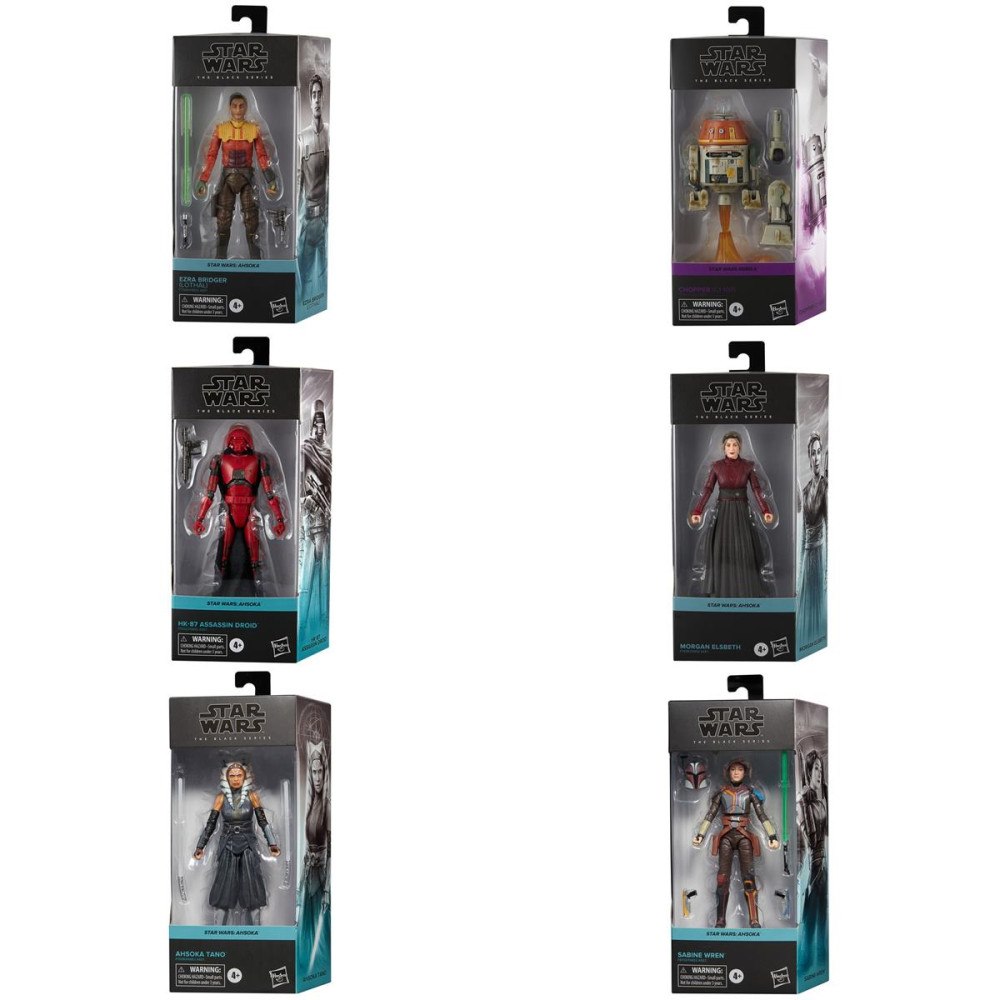 Star Wars SW S3 BLACK SERIES 6 IN FIGURES 2 AST
