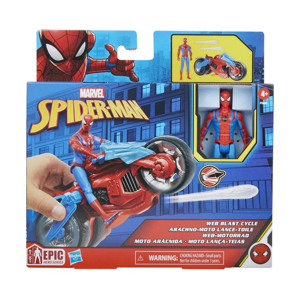 Marvel SPD 4IN VEHICLE AND FIGURE