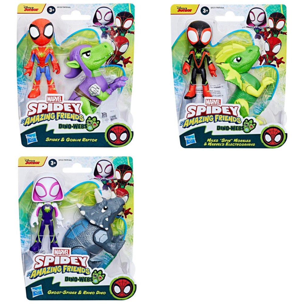 Marvel SAF HERO DINO WEBS FIG AST