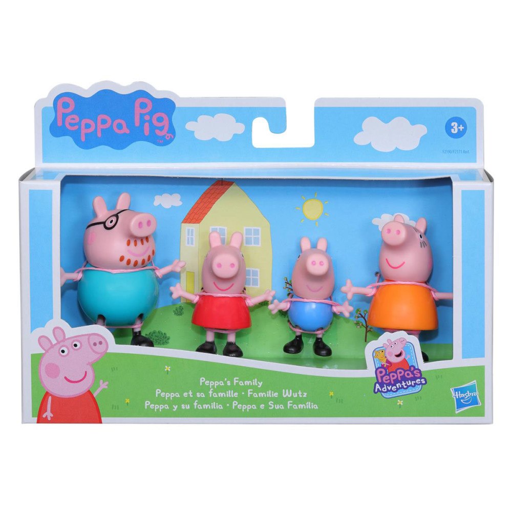 PEPPA PIG PEP PEPPAS FAMILY 4 PACK