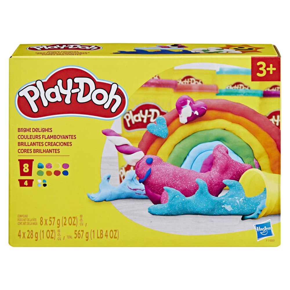 Play-Doh PD BRIGHT DELIGHTS MULTICOLOR PACK