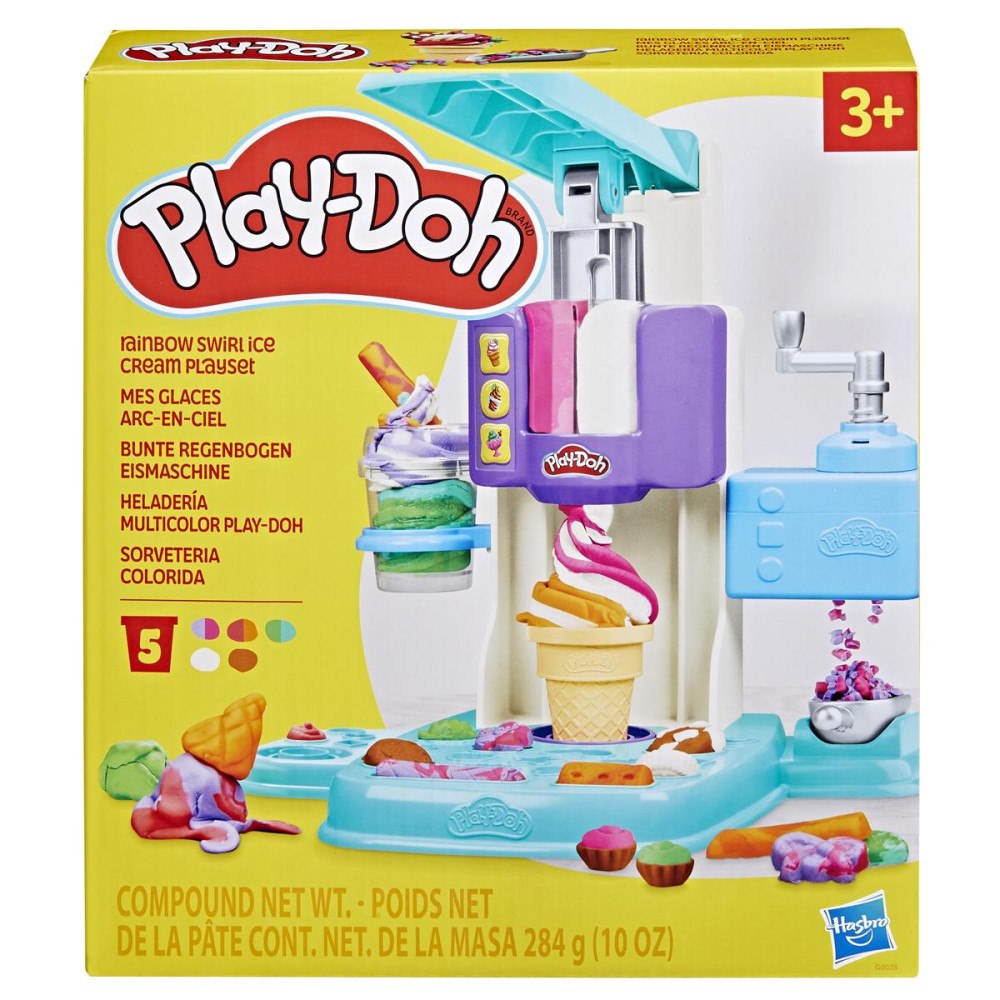 Play-Doh PD RAINBOW SWIRL ICE CREAM PLAYSET