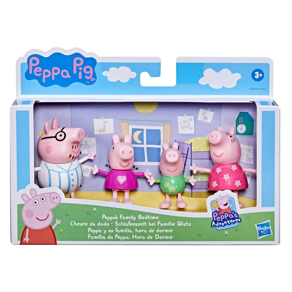 PEPPA PIG PEP PEPPAS FAMILY BEDTIME