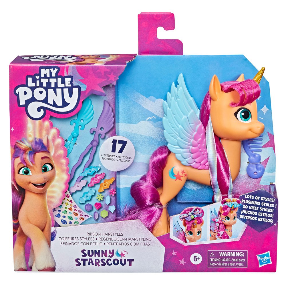 My Little Pony MLP RIBBON HAIRSTYLES SUNNY
