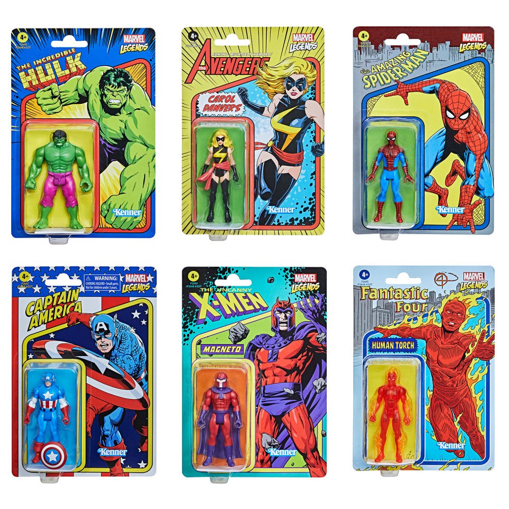 Marvel MVL LEGENDS 3.75 RETRO AST