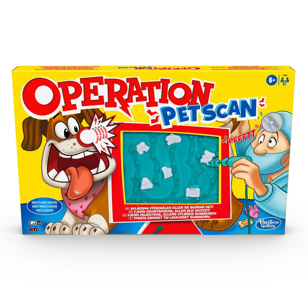 Hasbro Gaming OPERATION PET SCAN