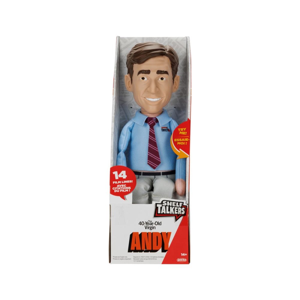 JAKKS Pacific Shelf Talkers - The 40 Year Old Virgin - Andy St